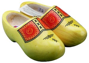 A pair of clogs