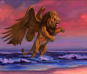 Babylonian Winged Lion